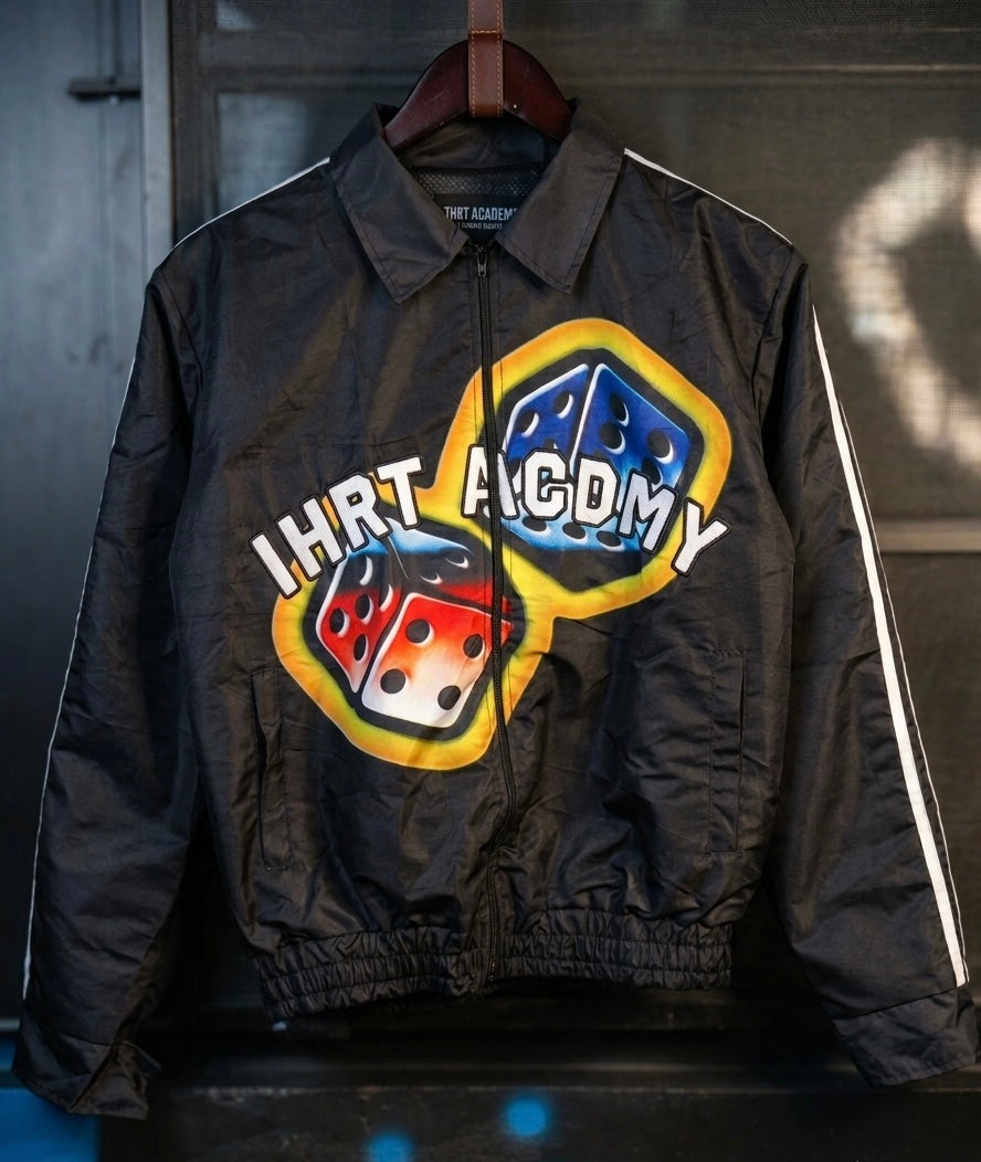 Black “Life’s A Gamble” Track Jacket