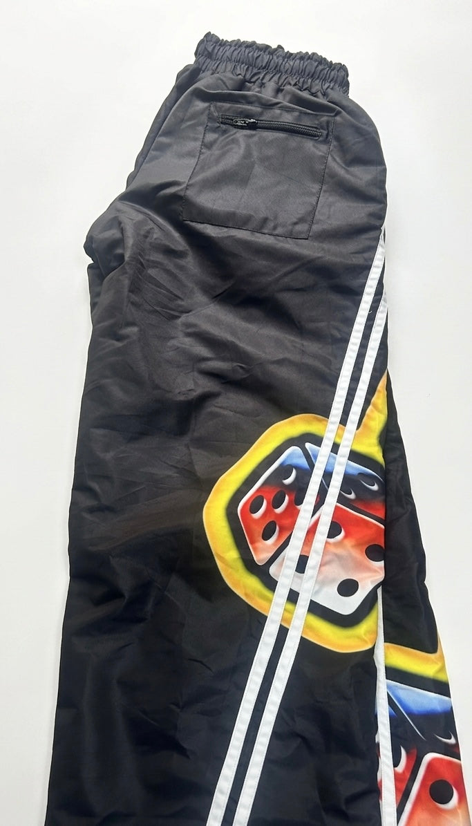 Black “Life’s A Gamble” Track Pants