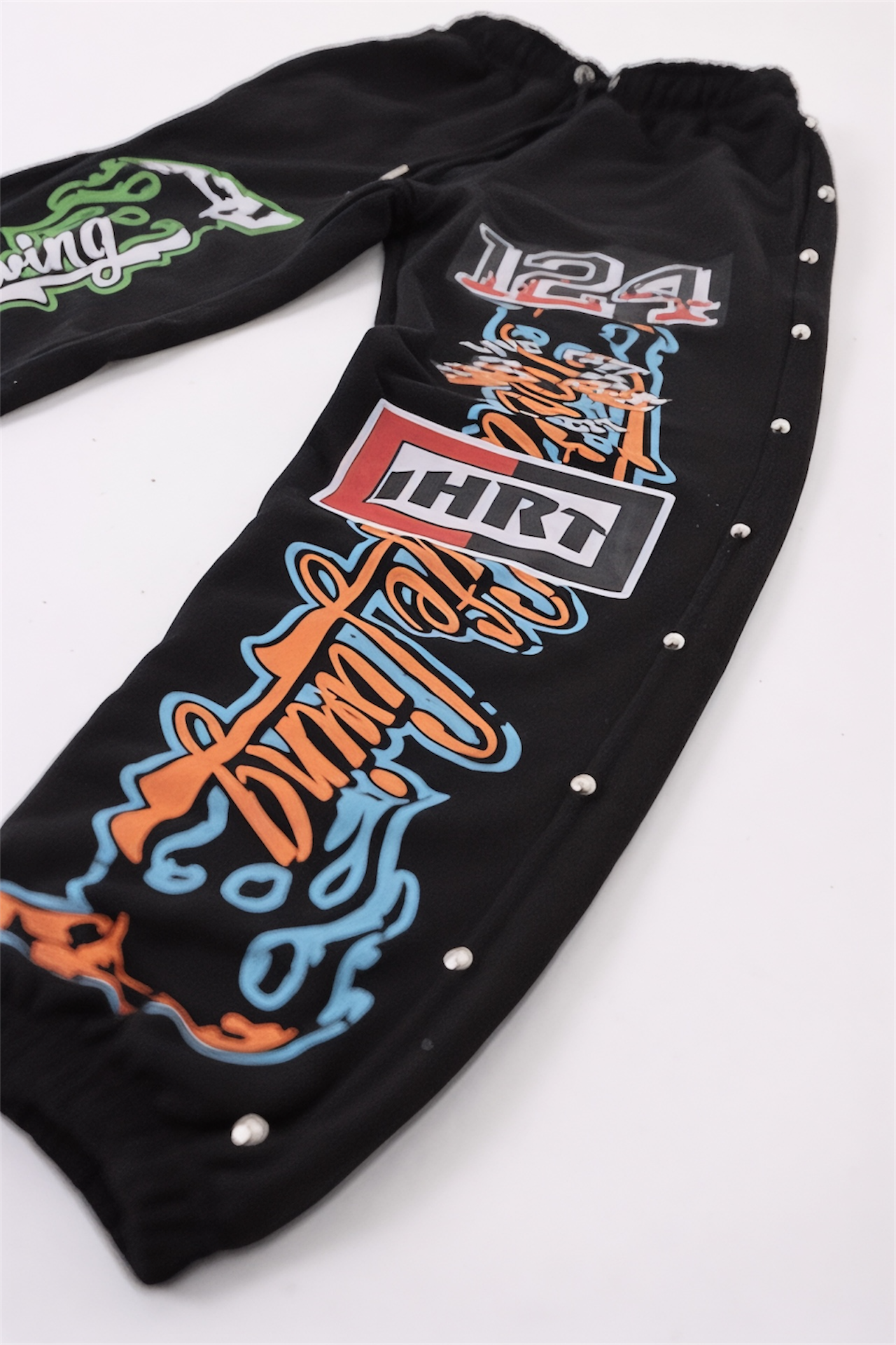 Black "Speed Kills" Sweatpants