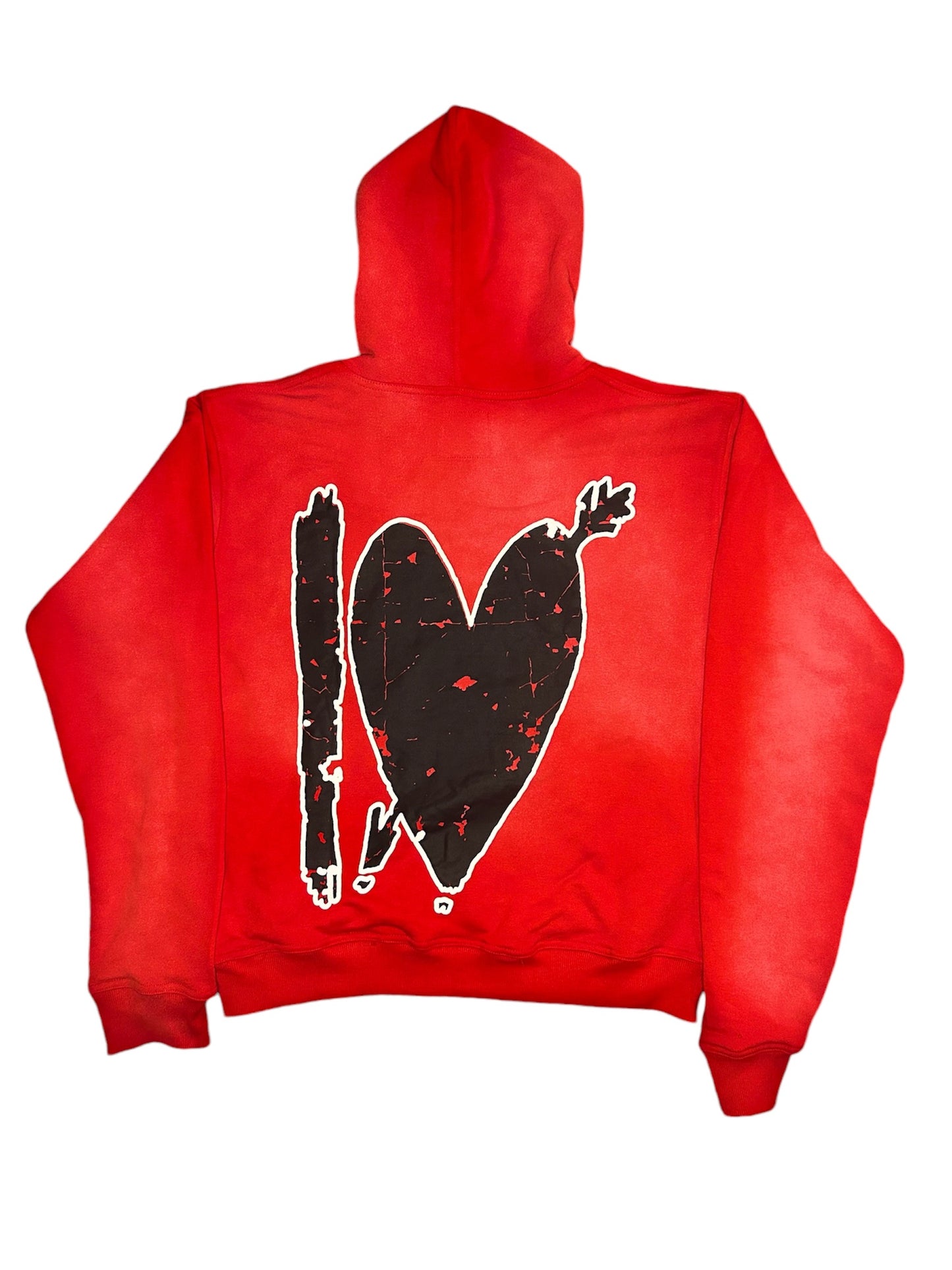 Worked Red “Alumni” Hoodie