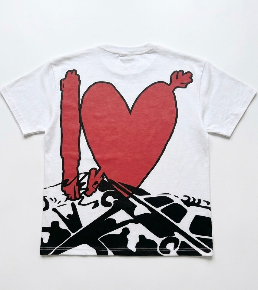 White “Geto Boy FTS” Tee