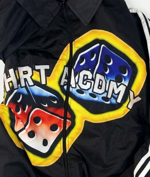 Black “Life’s A Gamble” Track Jacket