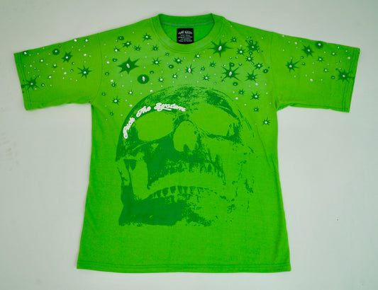Sunfaded Toxic Green “Seeing Stars” Tee